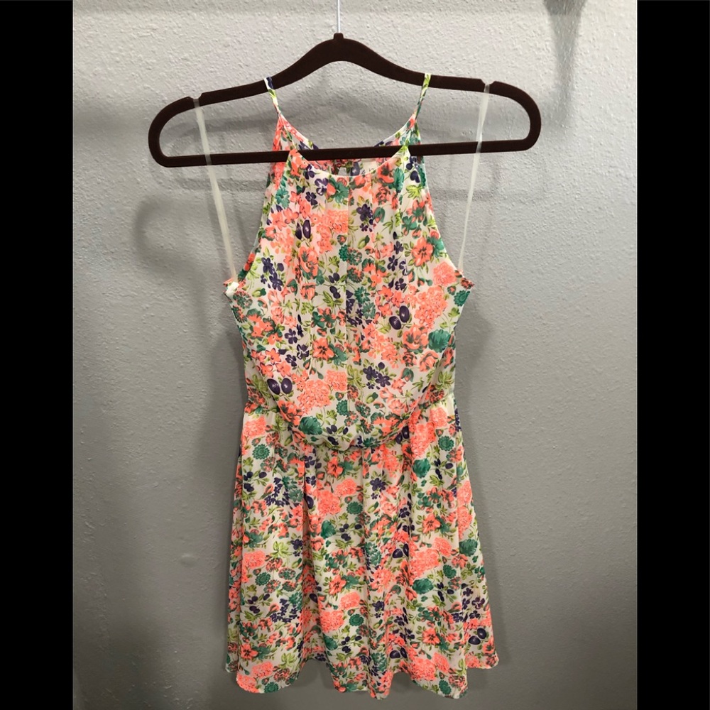 Flowery spring dress